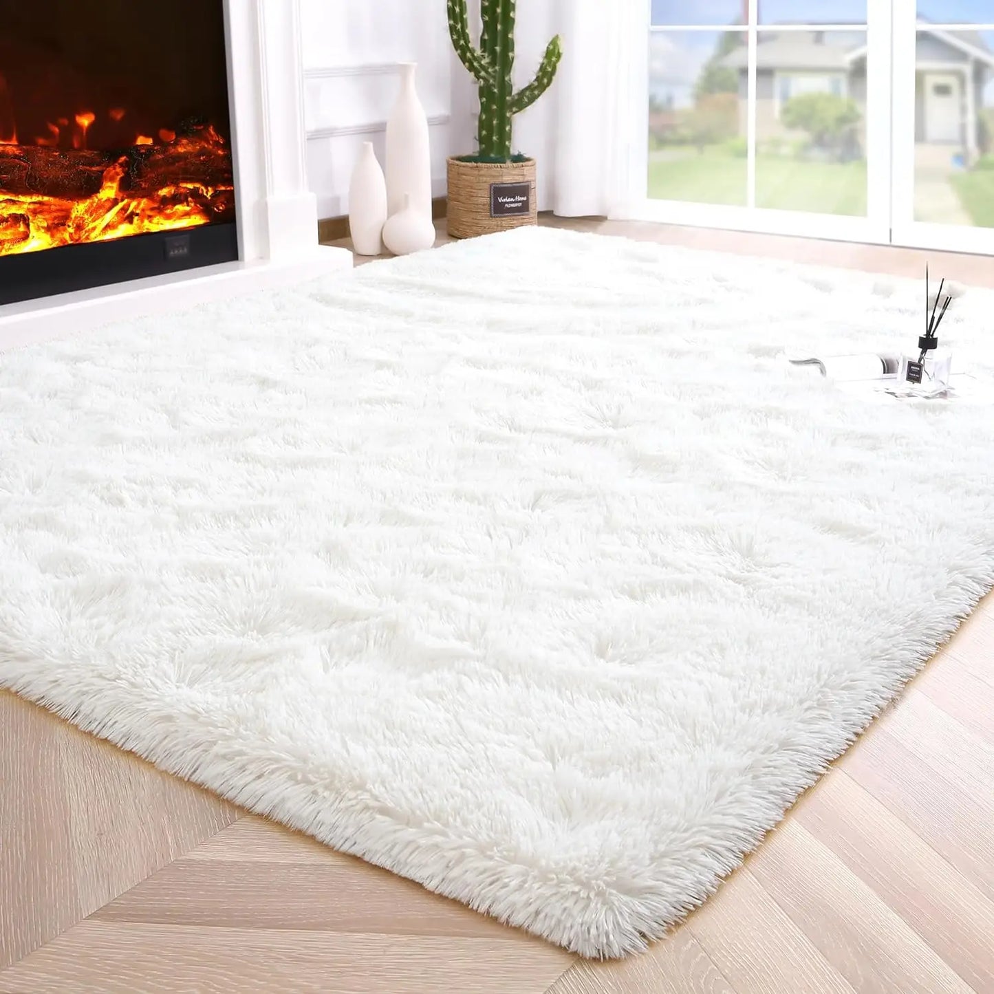 Fluffy Rugs for Bedroom Fuzzy Area Rugs for Living Room