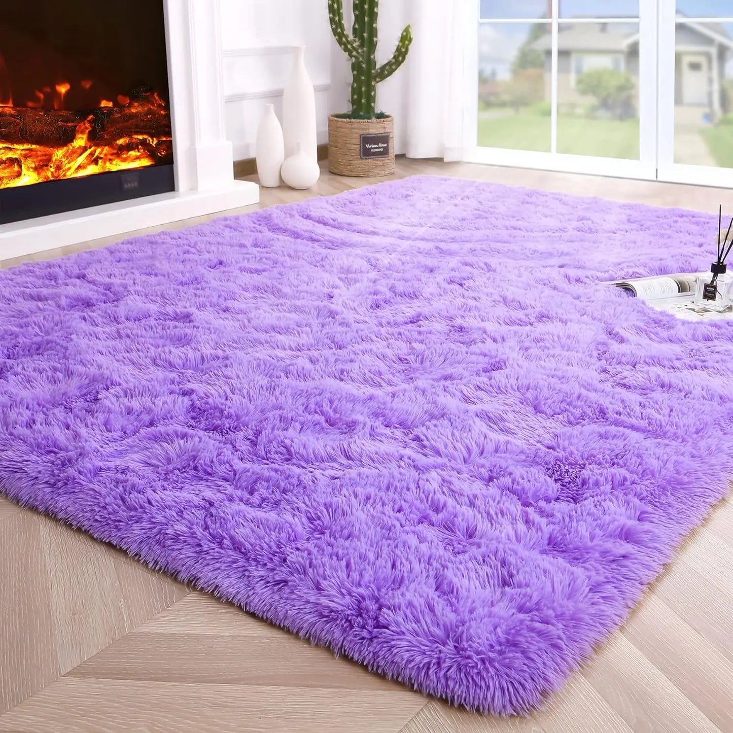 Fluffy Rugs for Bedroom Fuzzy Area Rugs for Living Room