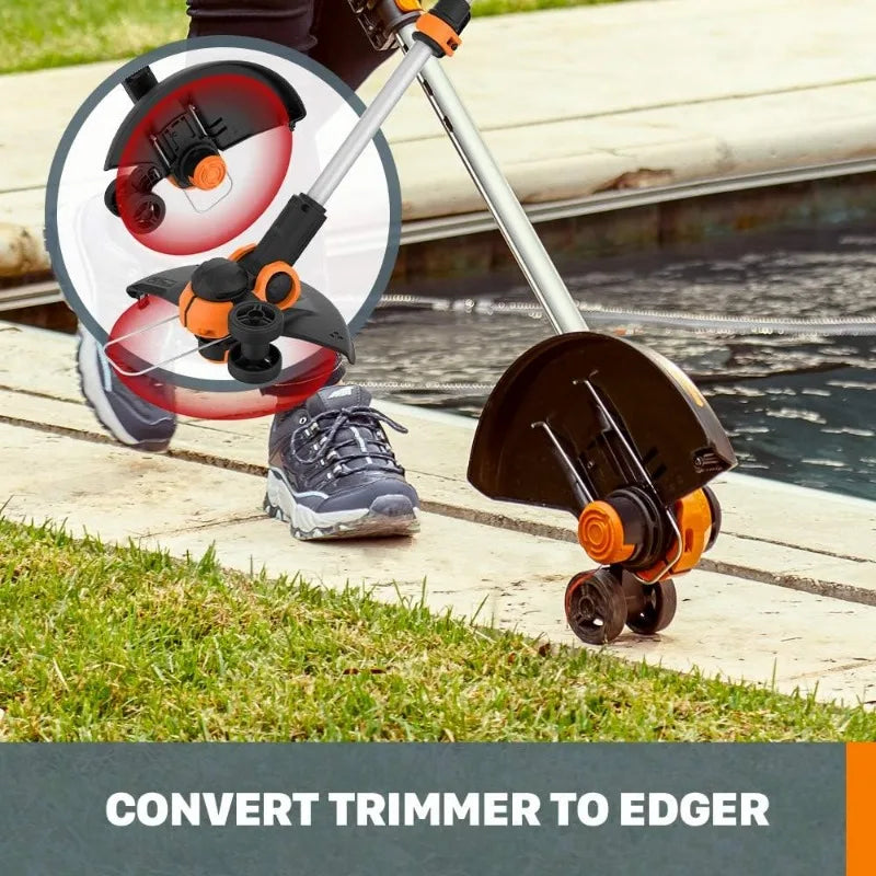 12" Cordless String Trimmer & Lawn Edger