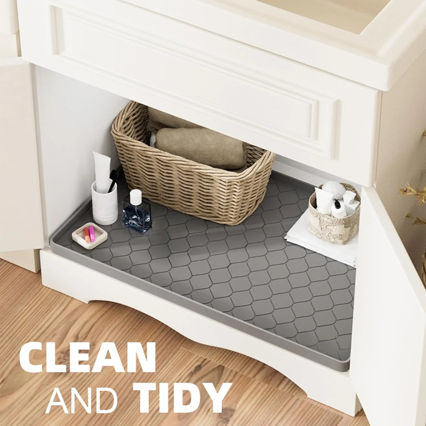 Waterproof Under Sink Mat -34” x 22”
