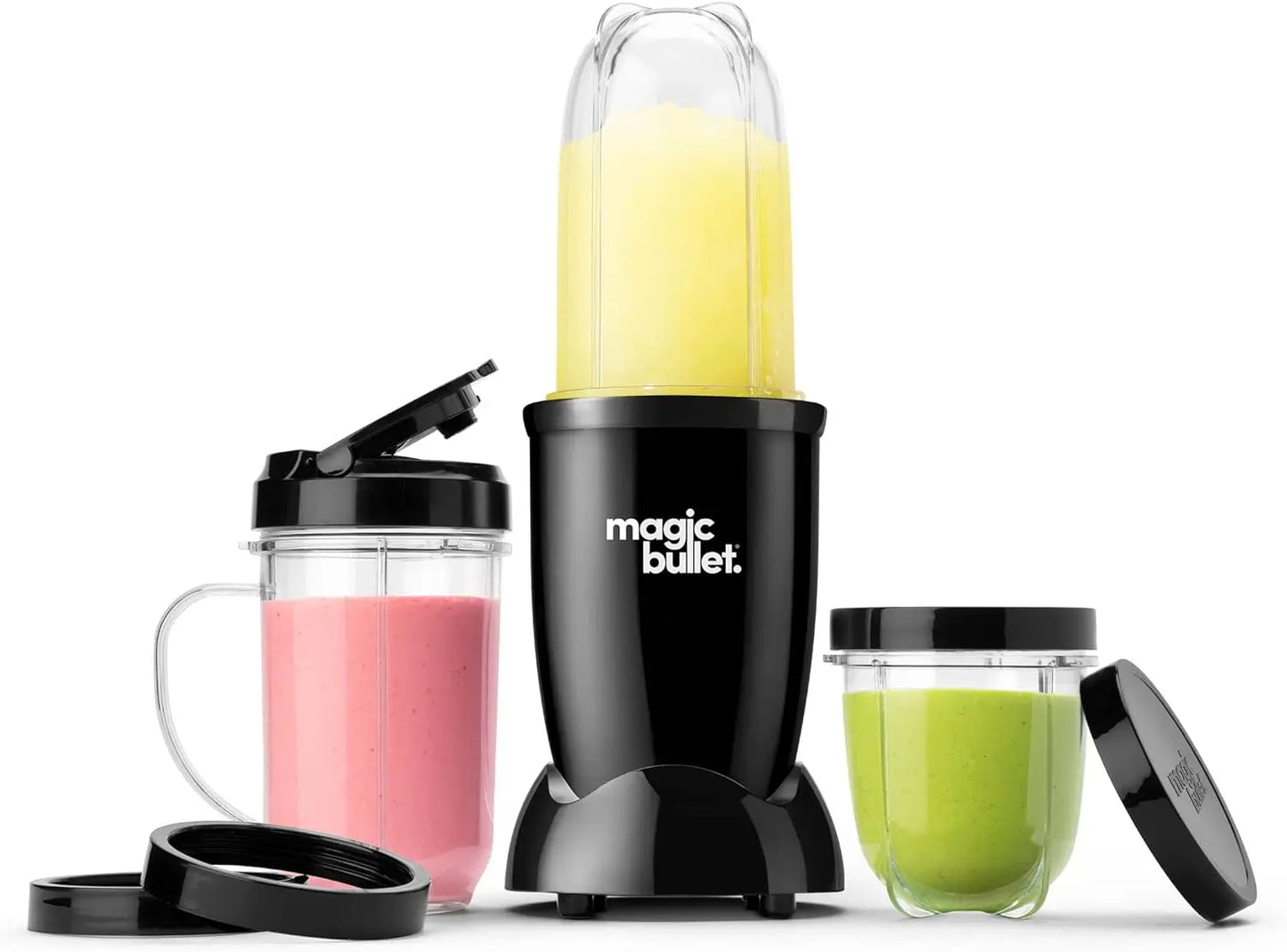 Bullet Blender, Small, Silver, 11 Piece Set
