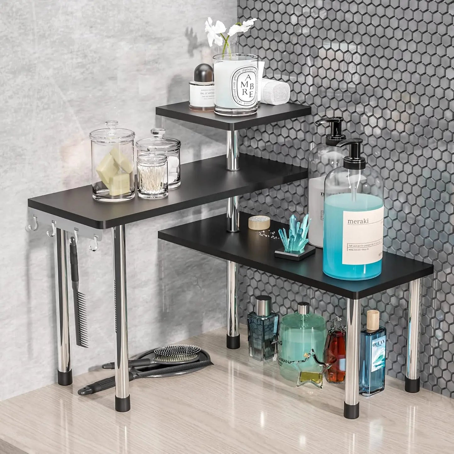 bed Bathroom Counter Organizer,