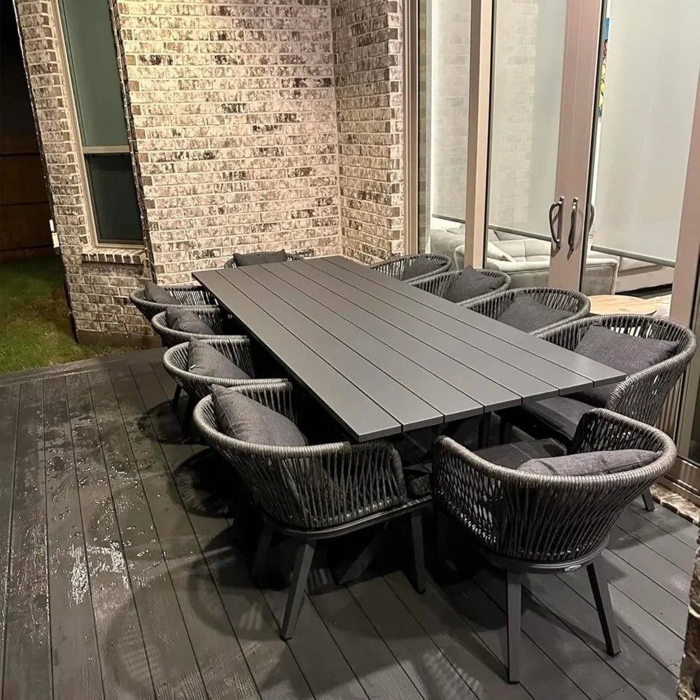 11 Pieces Patio Dining Sets