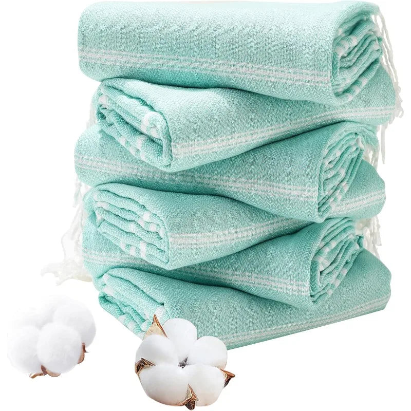 6 Packs Oversized Cotton Beach Towels