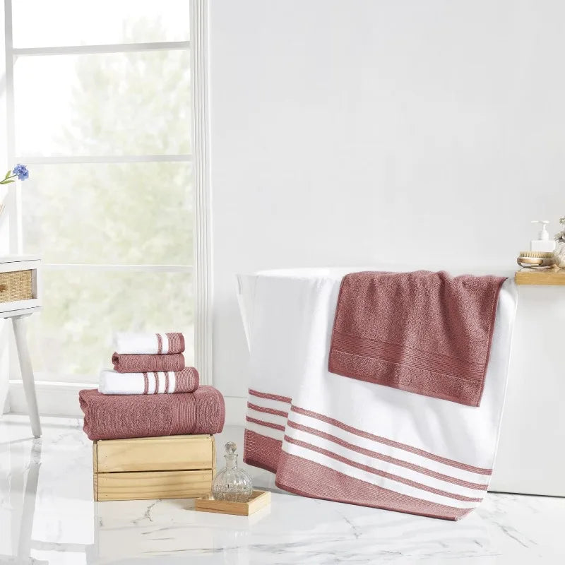 6 Piece towel Set,