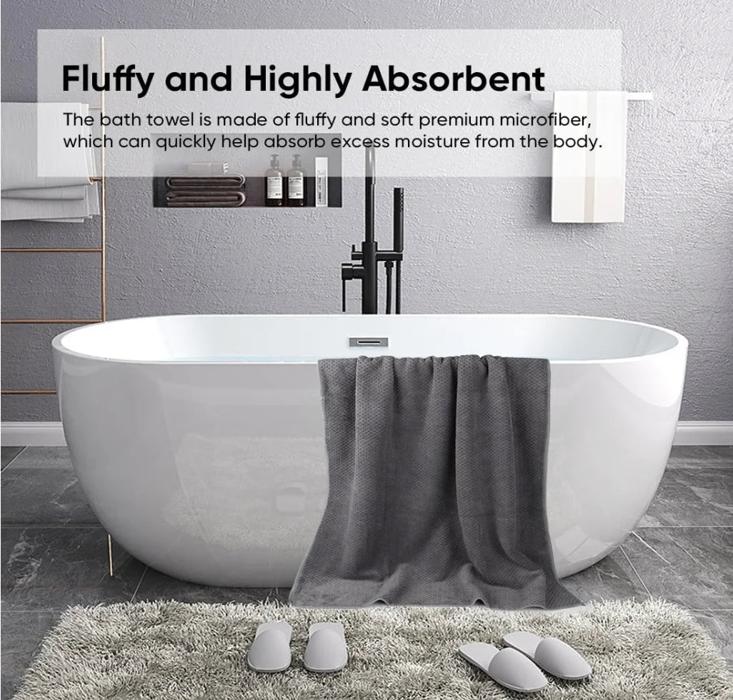 Bath Towel Set Pack of 2,