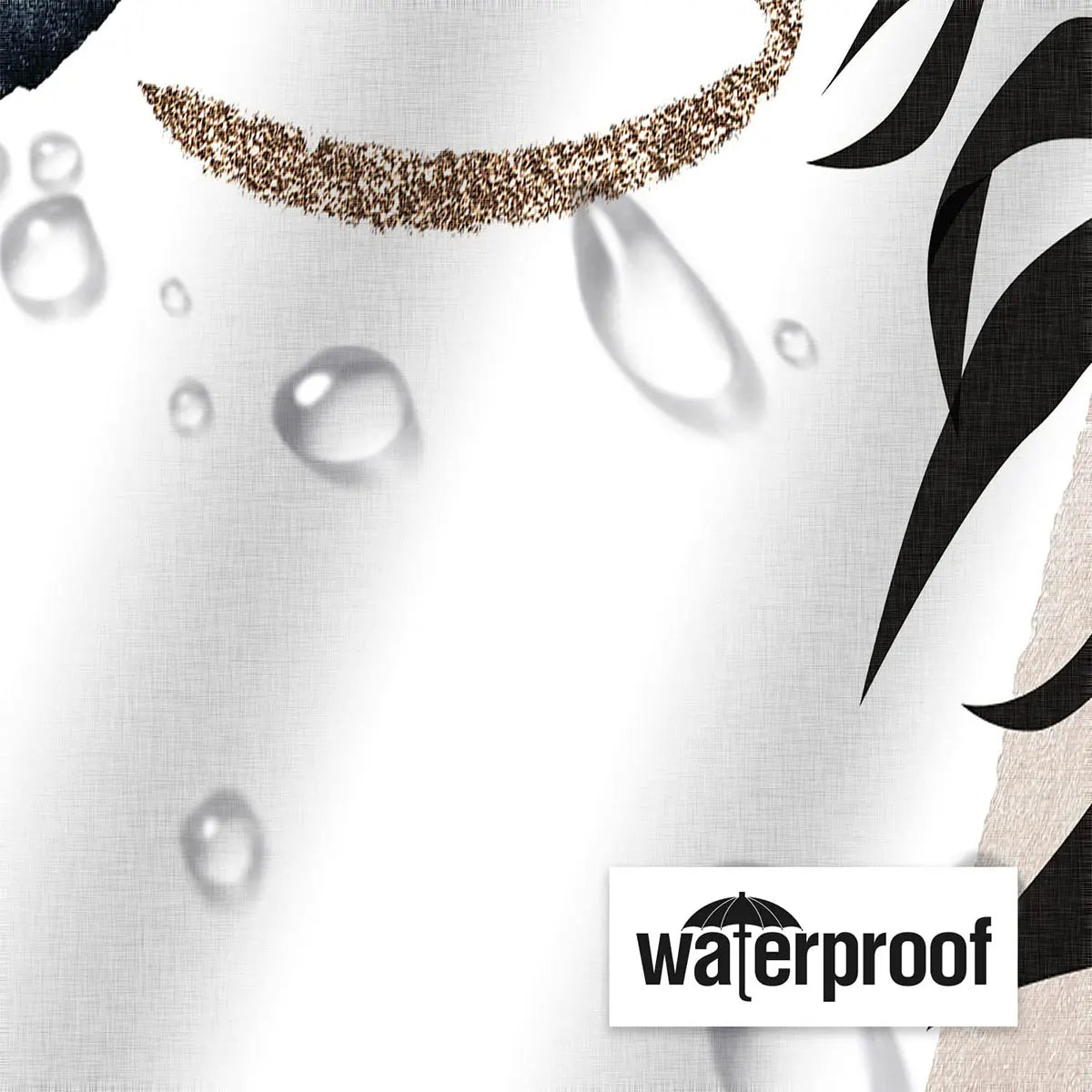 Shower Curtain Waterproof Bathroom Curtain