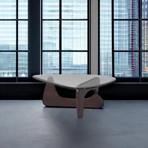 Triangle Coffee Table Modern Noguchi Vintage End Table,