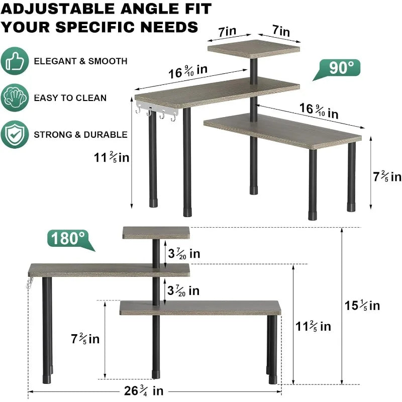 bed Bathroom Counter Organizer,