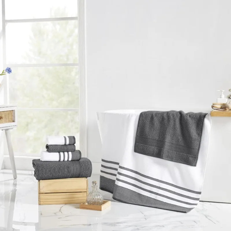 6 Piece towel Set,