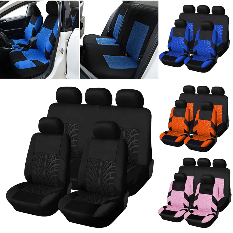 Car Seat Covers Set Car Organizer