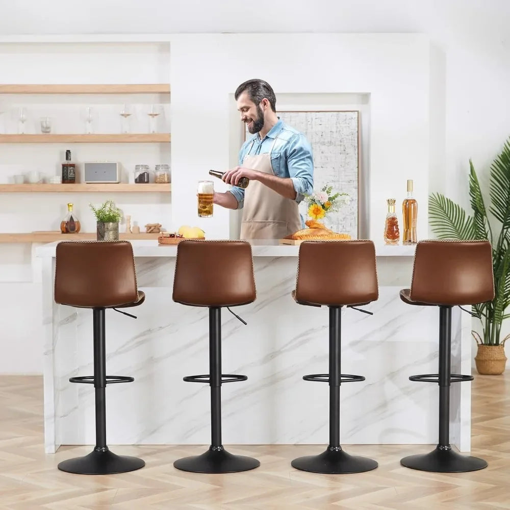 Swivel Set of 2 & 4, Bar Stools