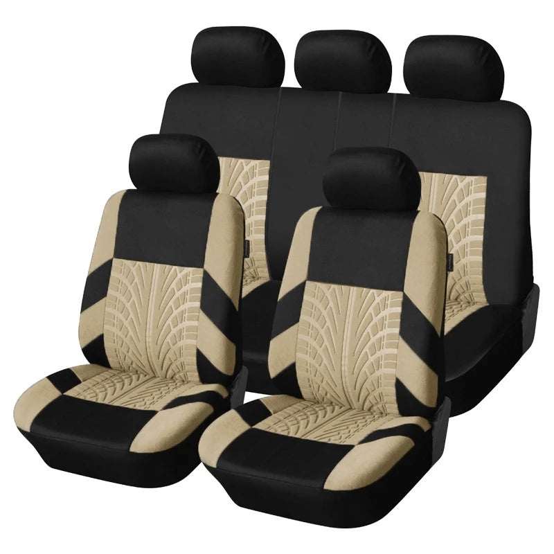 Car Seat Covers Set Car Organizer