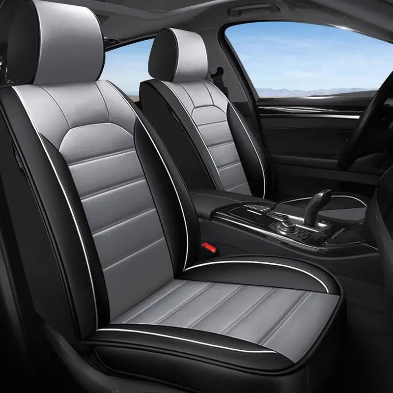 Universal Leather Car Seat Cover Full Set