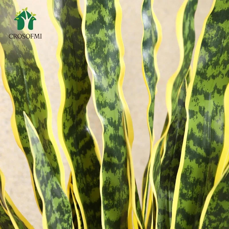 Artificial Snake Plant 35 Inch Fake