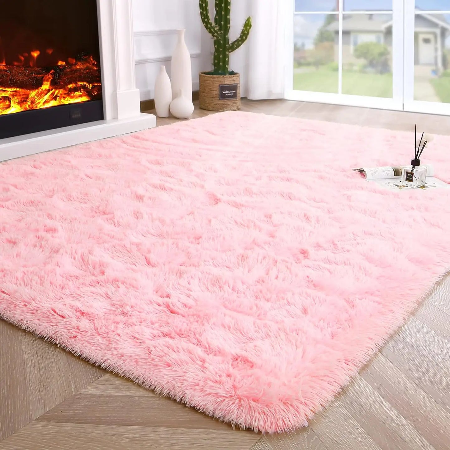 Fluffy Rugs for Bedroom Fuzzy Area Rugs for Living Room