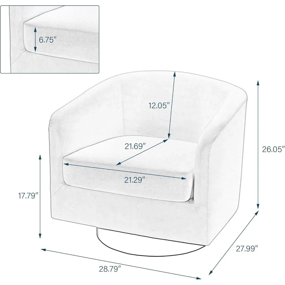 Chair rotating bucket set 2, Armchair,