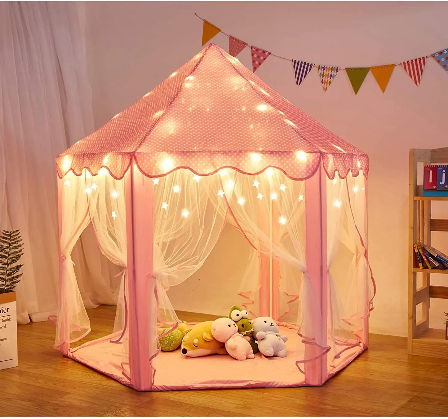 Outdoor Indoor Portable Folding Princess Castle Tent