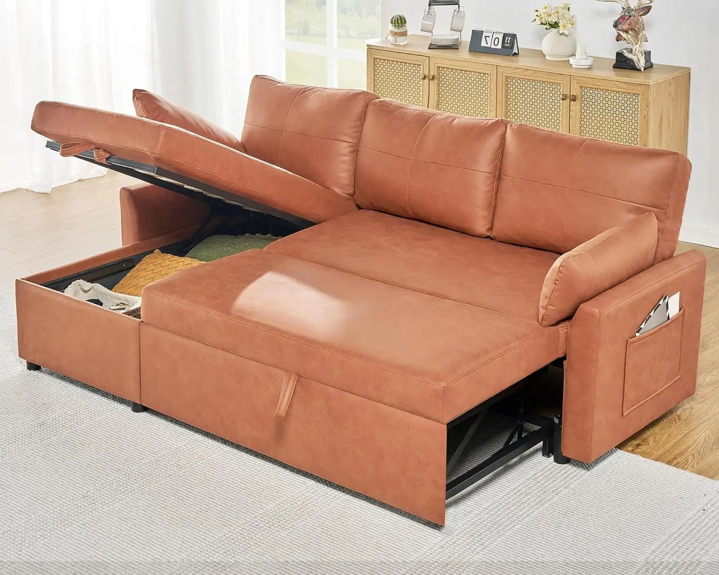 Sleeper Sofa, Sofa Bed- 2 in 1 , Bed