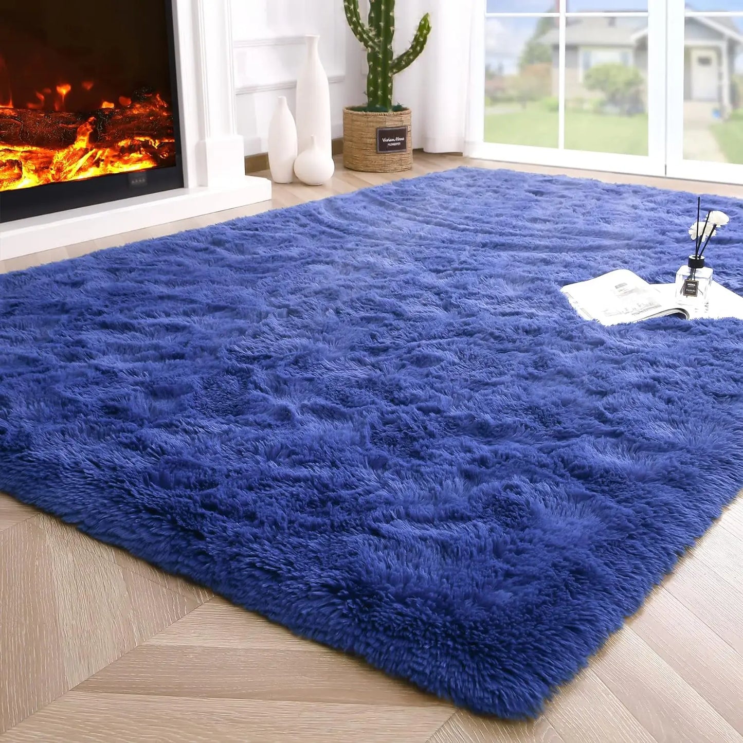 Fluffy Rugs for Bedroom Fuzzy Area Rugs for Living Room