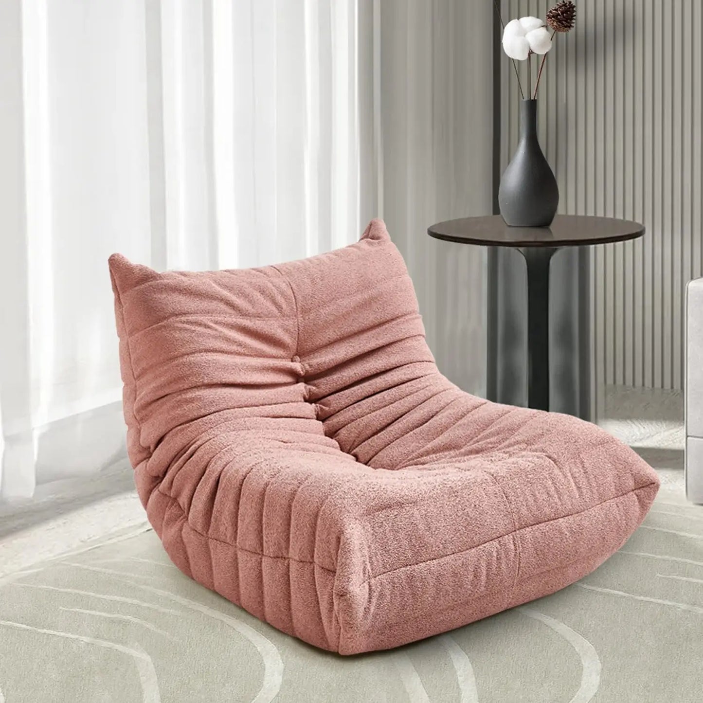 Armless oversized Chair, Lounge Sofa Couch