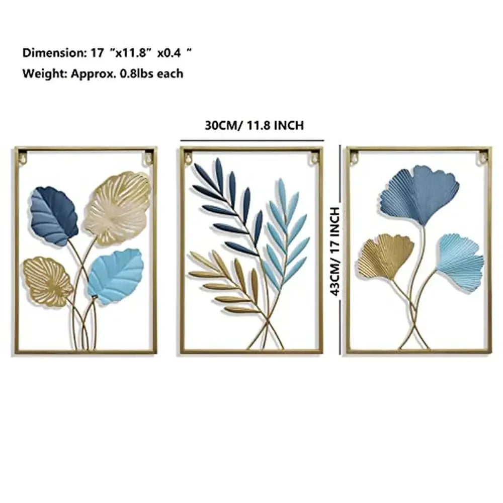 Rectangular Metal Wall Decor