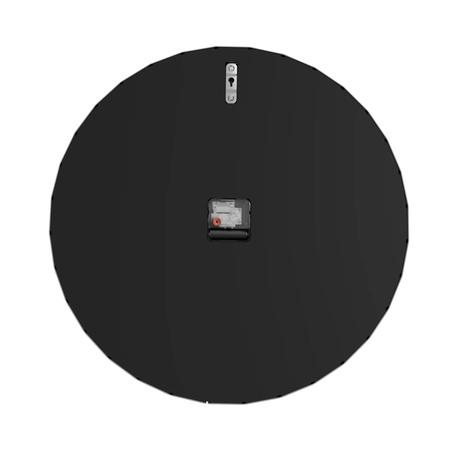 Crystal Crush Diamond Mirrored Round Wall Clock