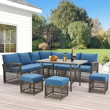 Patio Set 7 Pieces Outdoor Patio Furniture