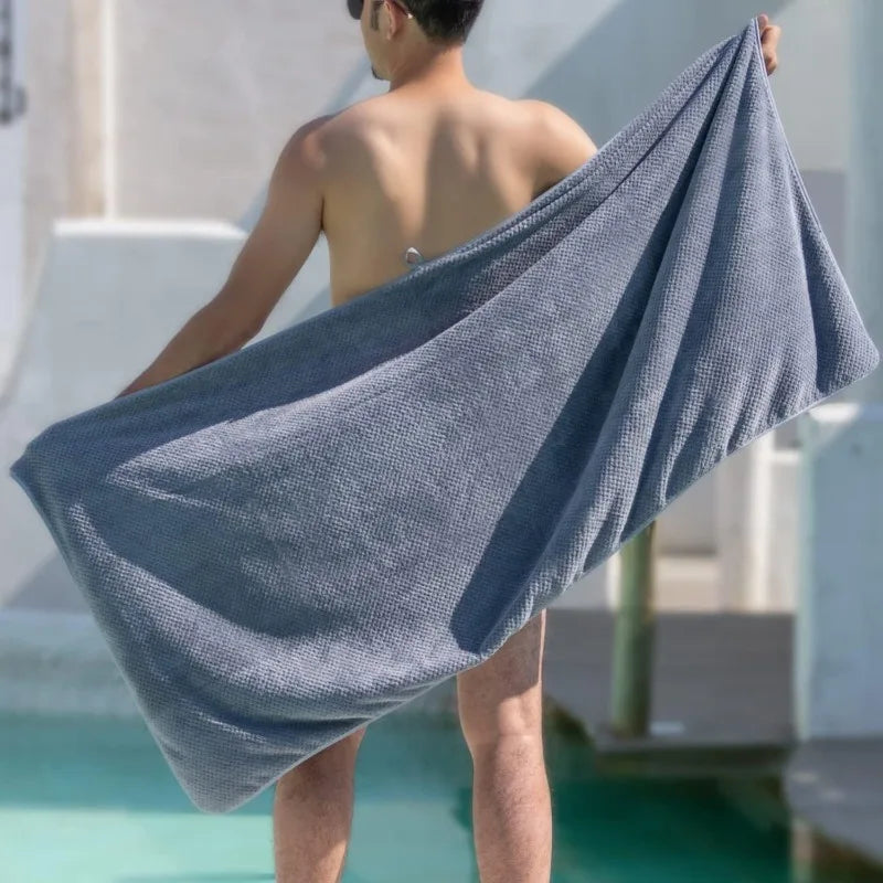 4 Bath Towels Microfiber Bath Towels 4 Colors