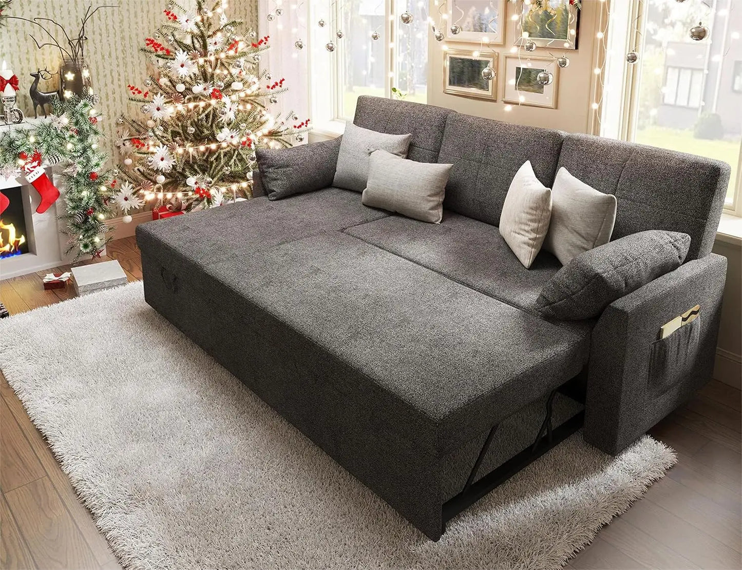 Sleeper Sofa, Sofa Bed- 2 in 1 , Bed