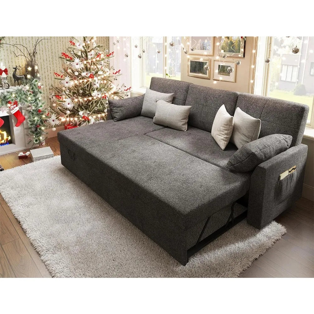 Sleeper Sofa, Sofa Bed- 2 in 1 , Bed