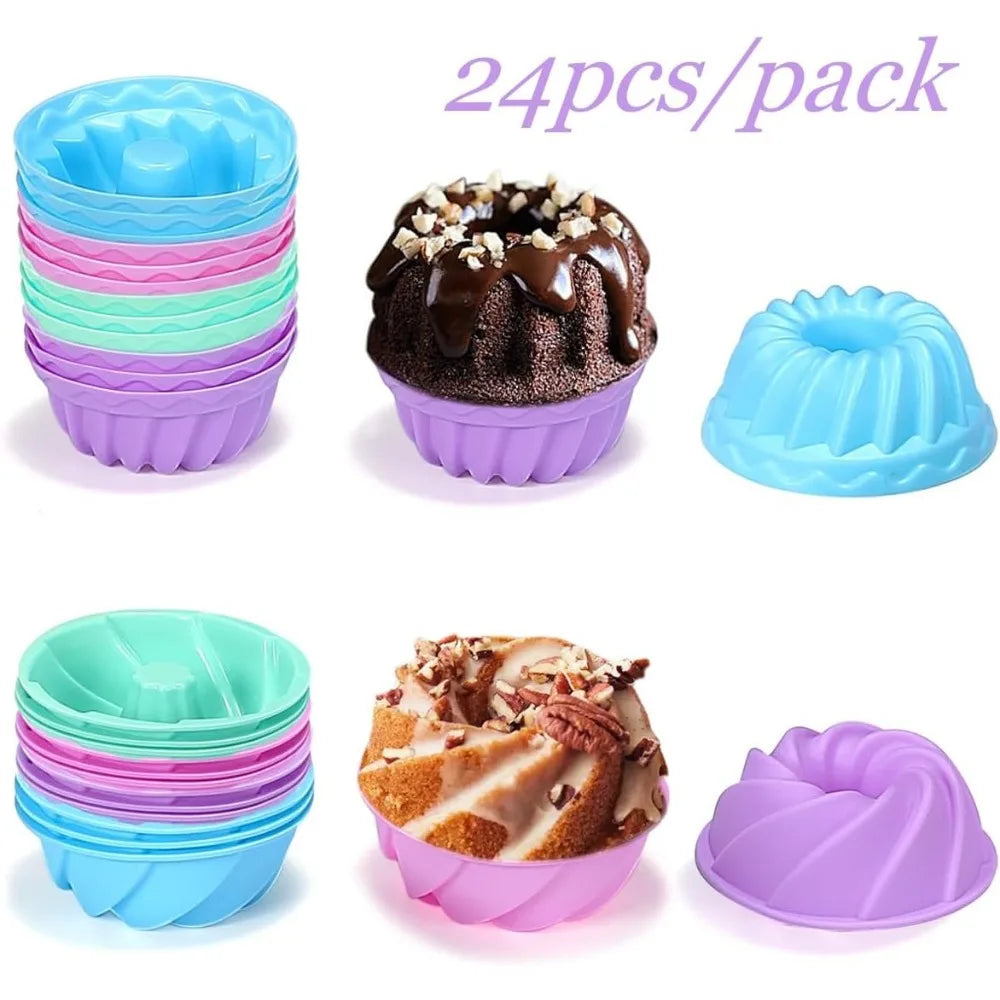 49 Pieces Silicone Bakeware Set,