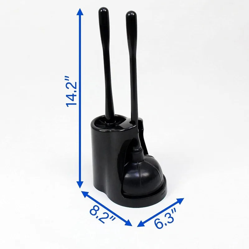 Toilet Plunger and Bowl Brush Combo