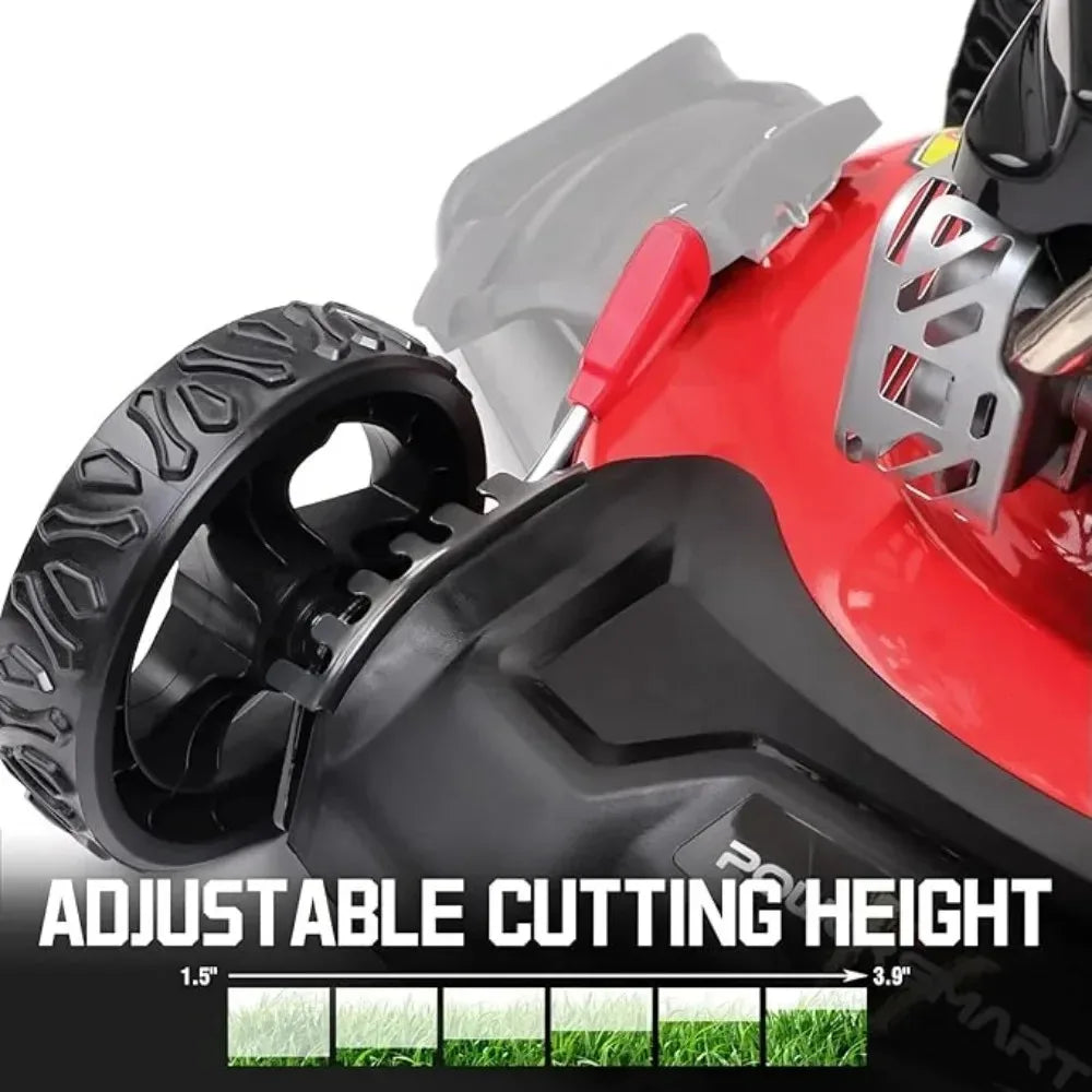 Self Propelled Gas Lawn Mower 21-Inch
