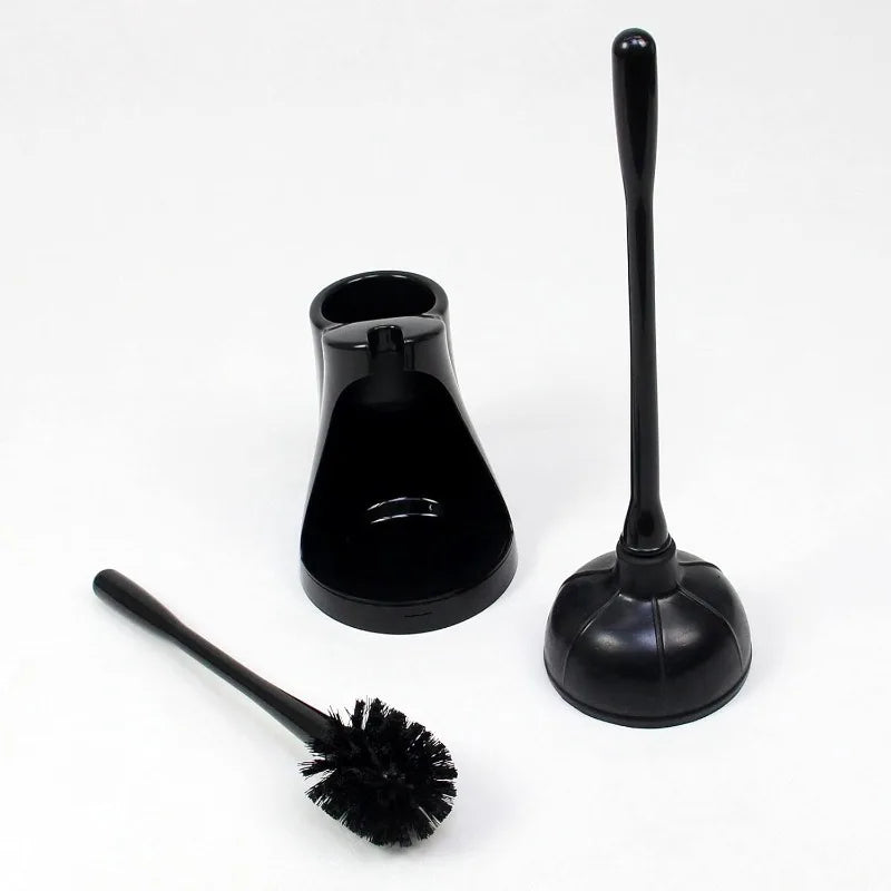 Toilet Plunger and Bowl Brush Combo