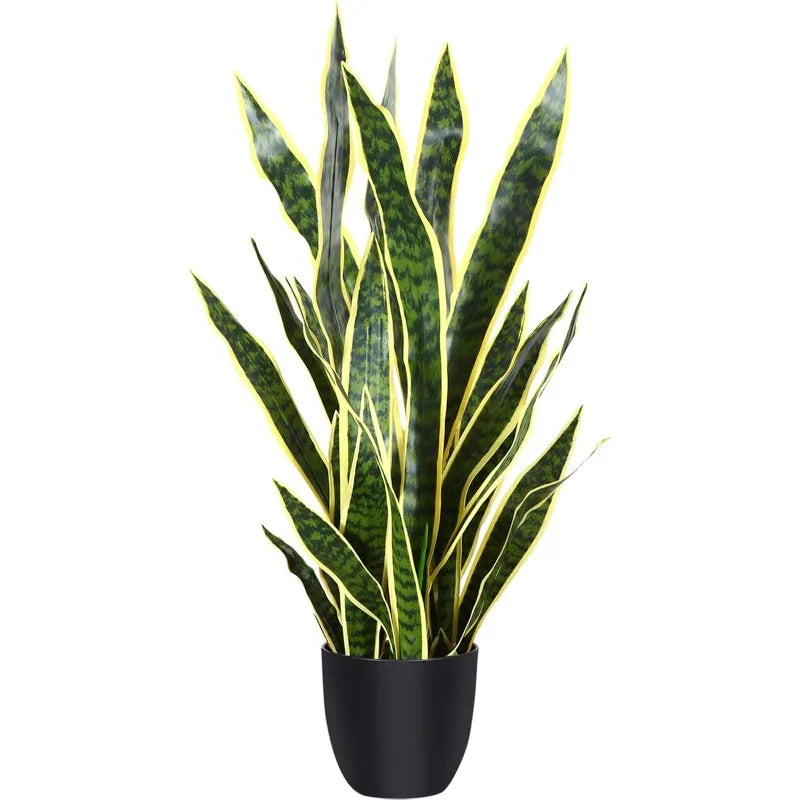 Artificial Snake Plant 35 Inch Fake