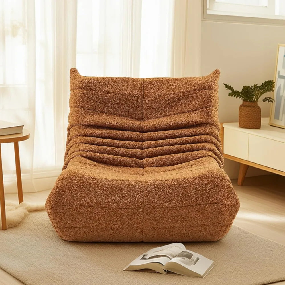Armless oversized Chair, Lounge Sofa Couch