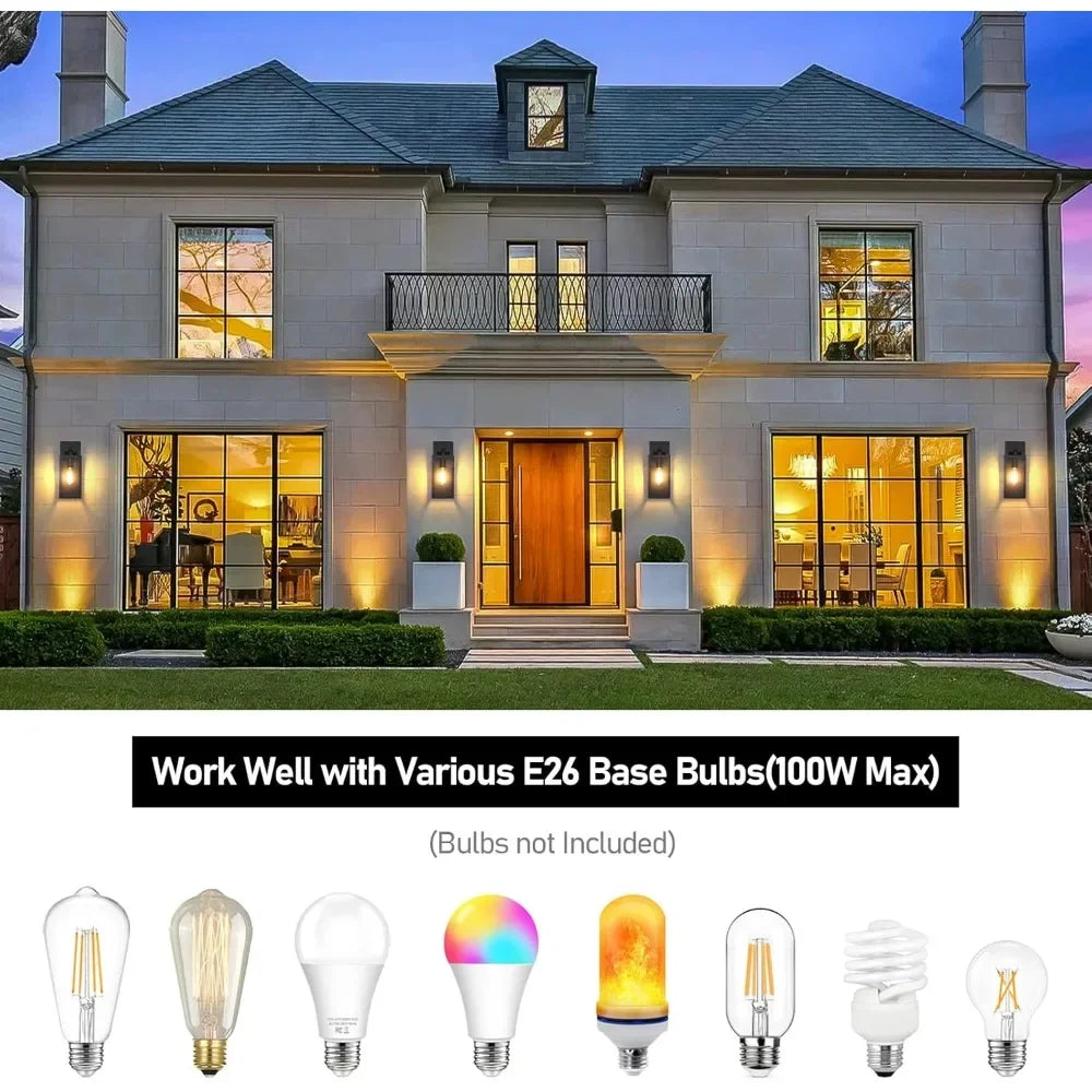 Outdoor Wall Light Fixtures, Exterior Waterproof