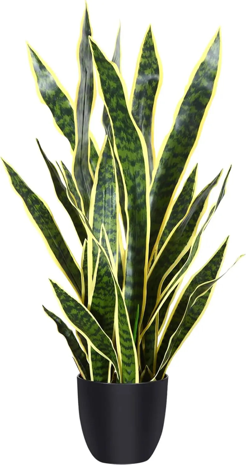 Artificial Snake Plant 35 Inch Fake