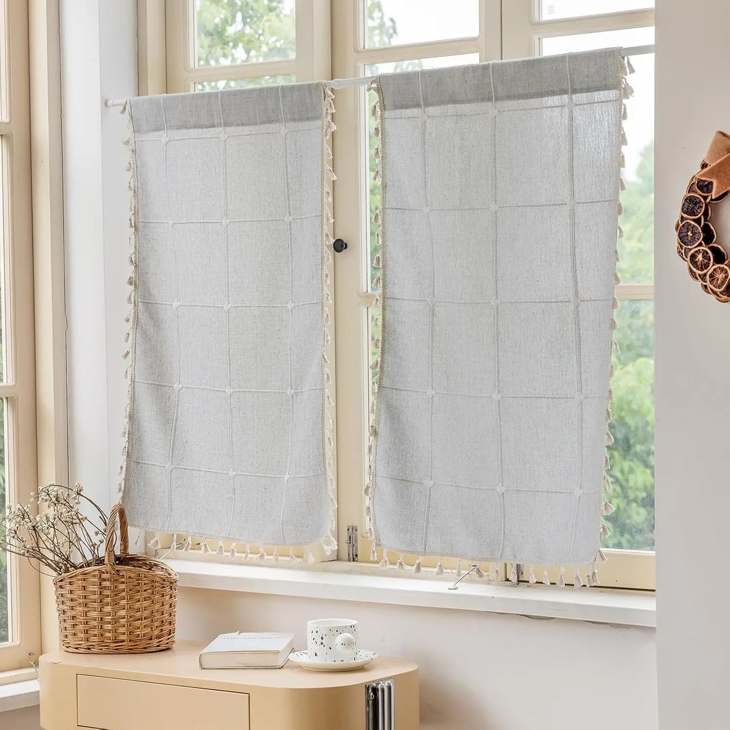Floral Kitchen Curtains