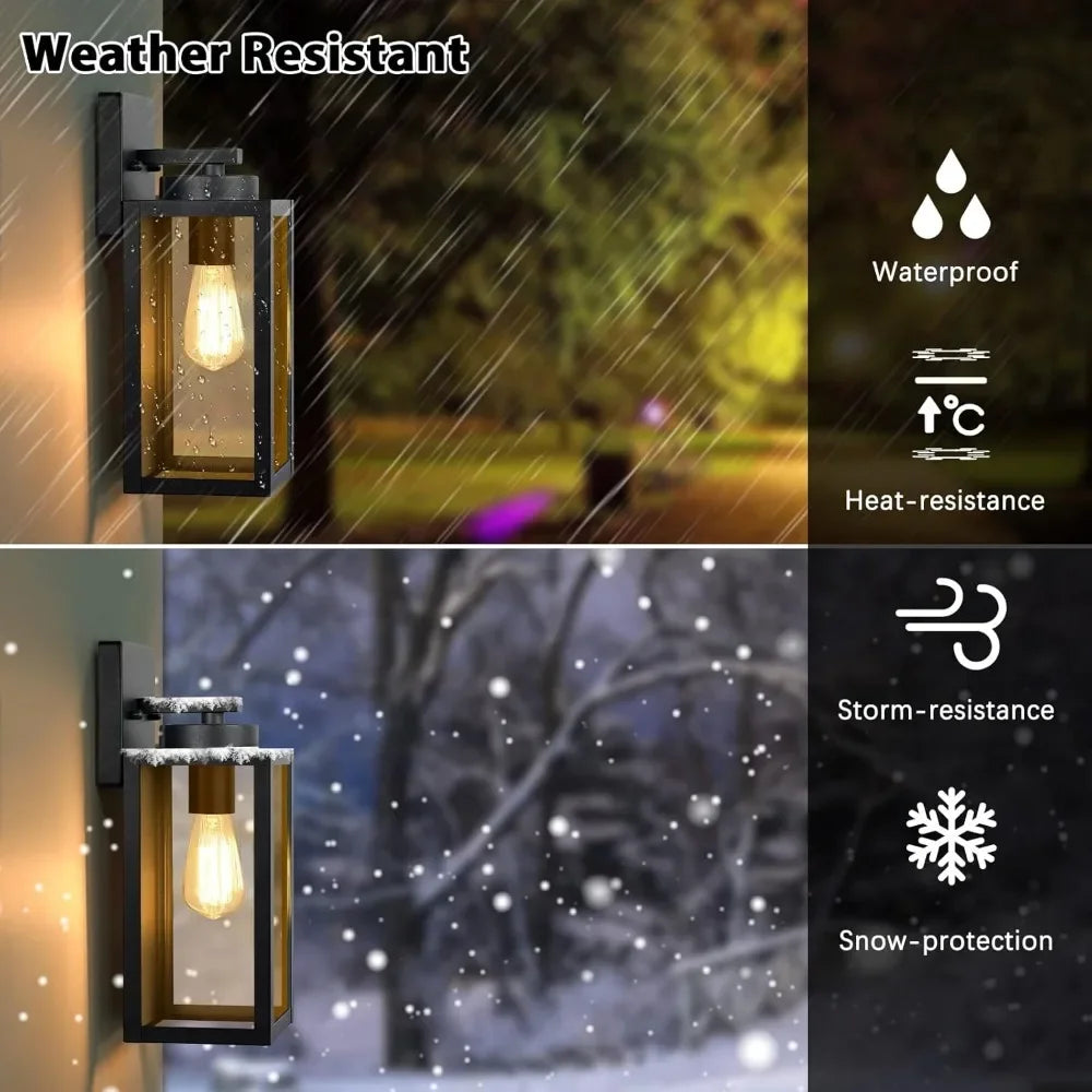 Outdoor Wall Light Fixtures, Exterior Waterproof
