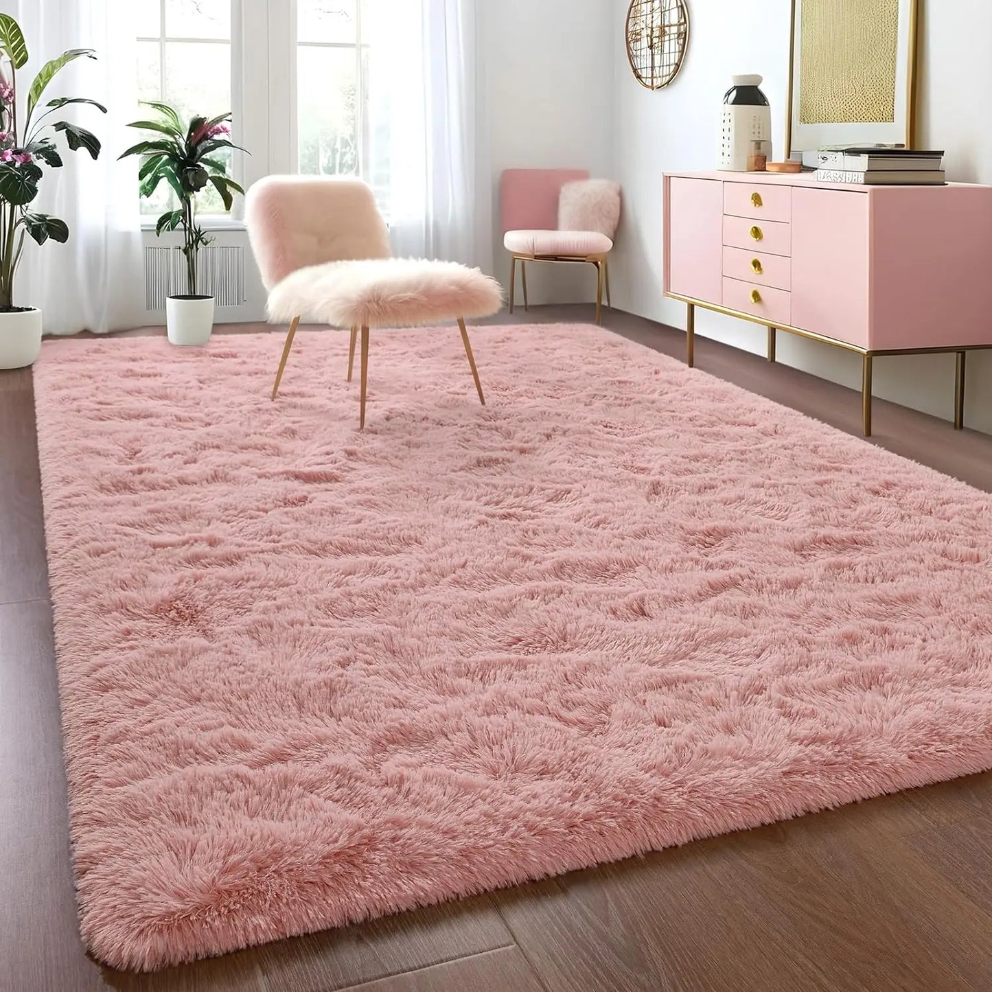 Fluffy Rugs for Bedroom Fuzzy Area Rugs for Living Room