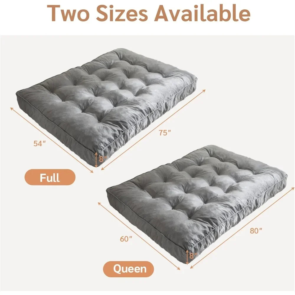Futons Sofa Couch Bed, Mattress , Portable Bed