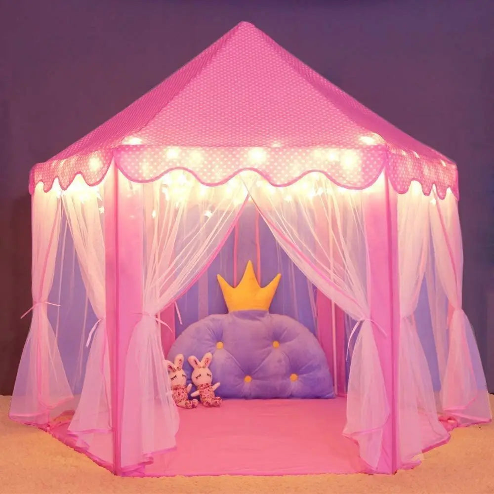 Outdoor Indoor Portable Folding Princess Castle Tent