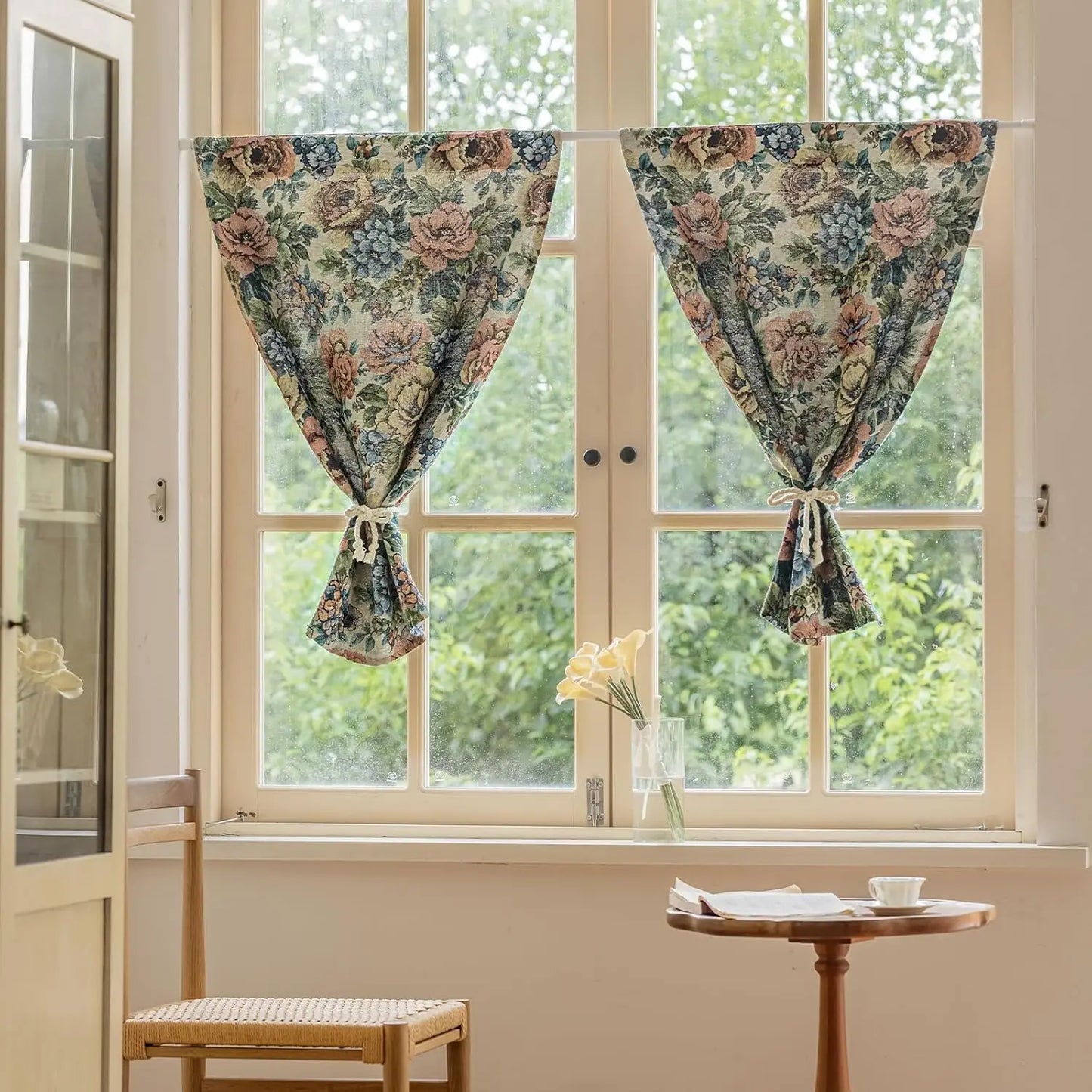 Floral Kitchen Curtains