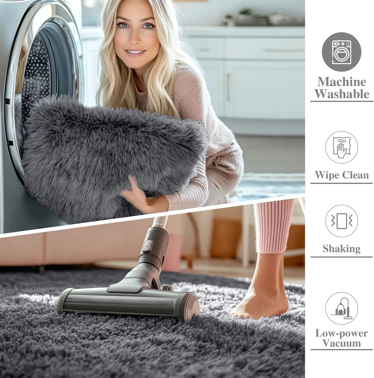 6x9 Machine Washable Large Area Rugs