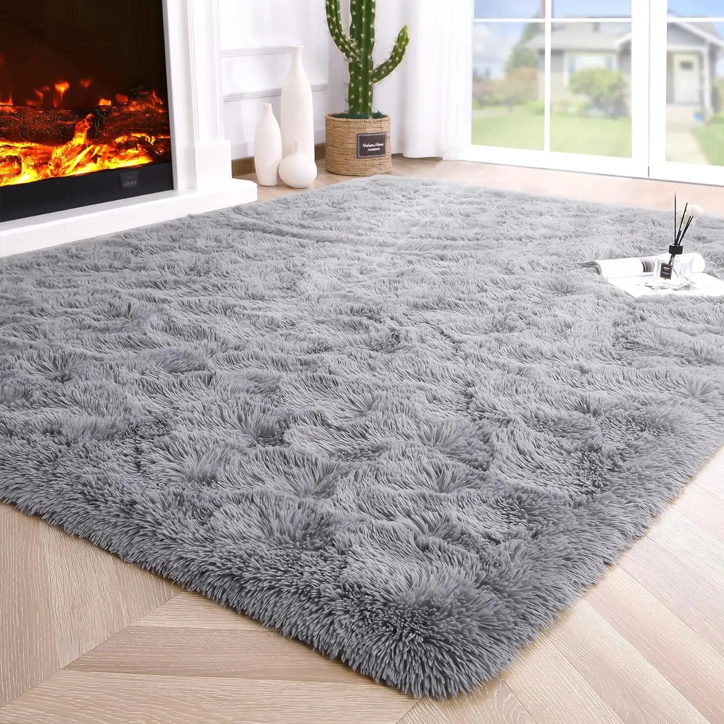 Fluffy Rugs for Bedroom Fuzzy Area Rugs for Living Room