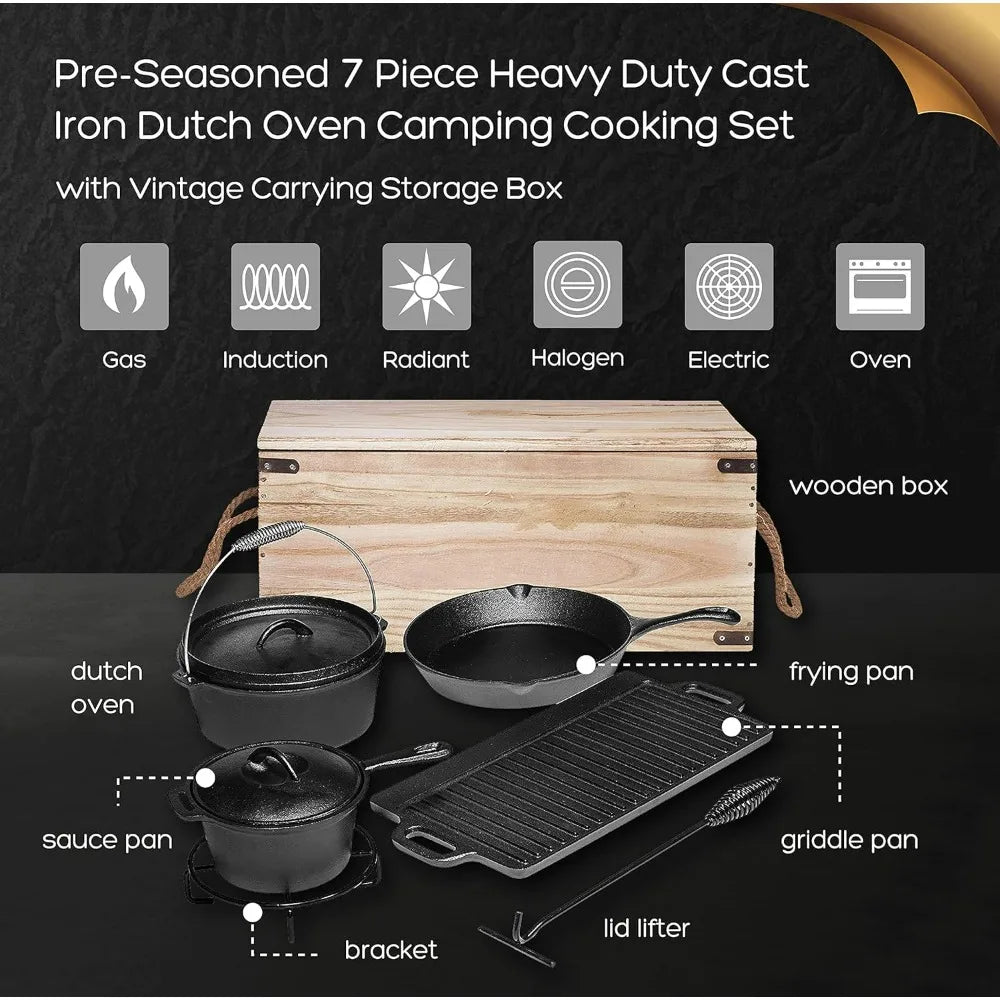 Pre Seasoned Cast Iron Pots