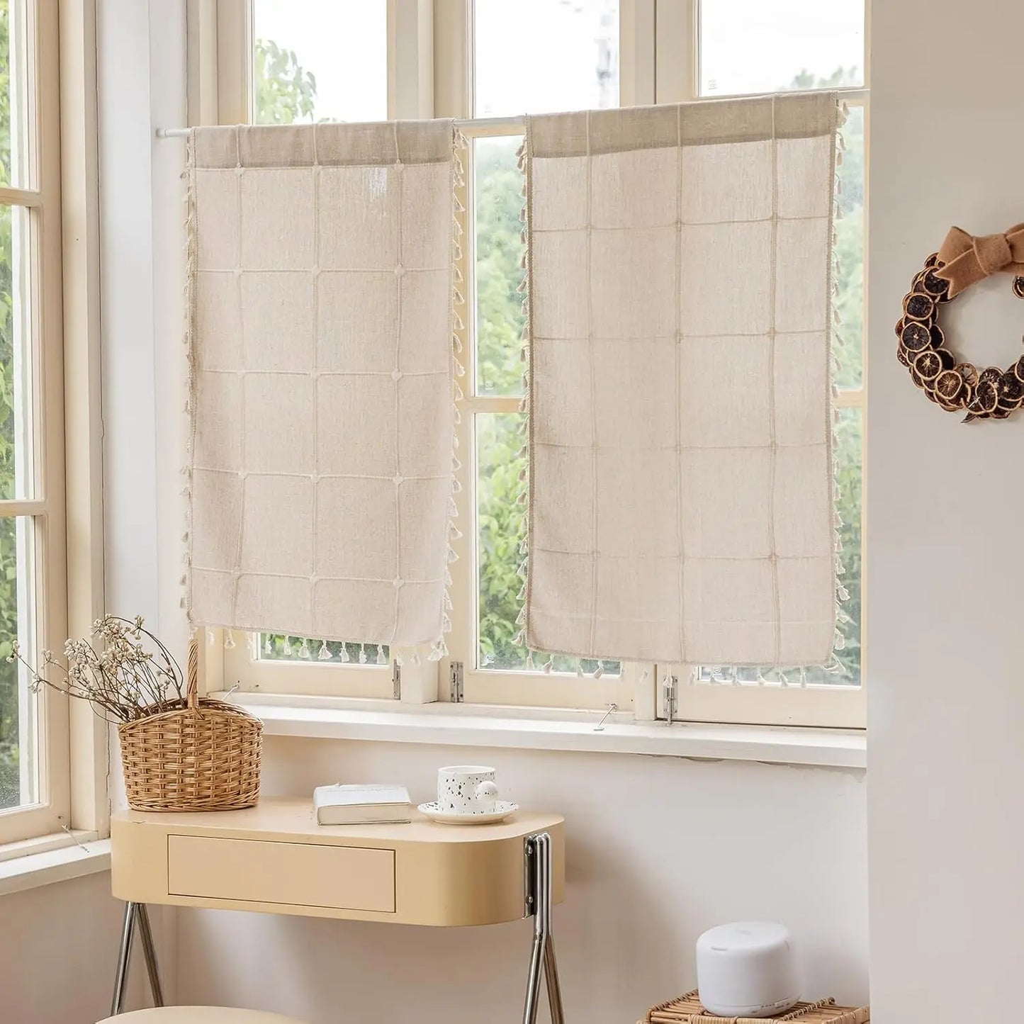 Floral Kitchen Curtains