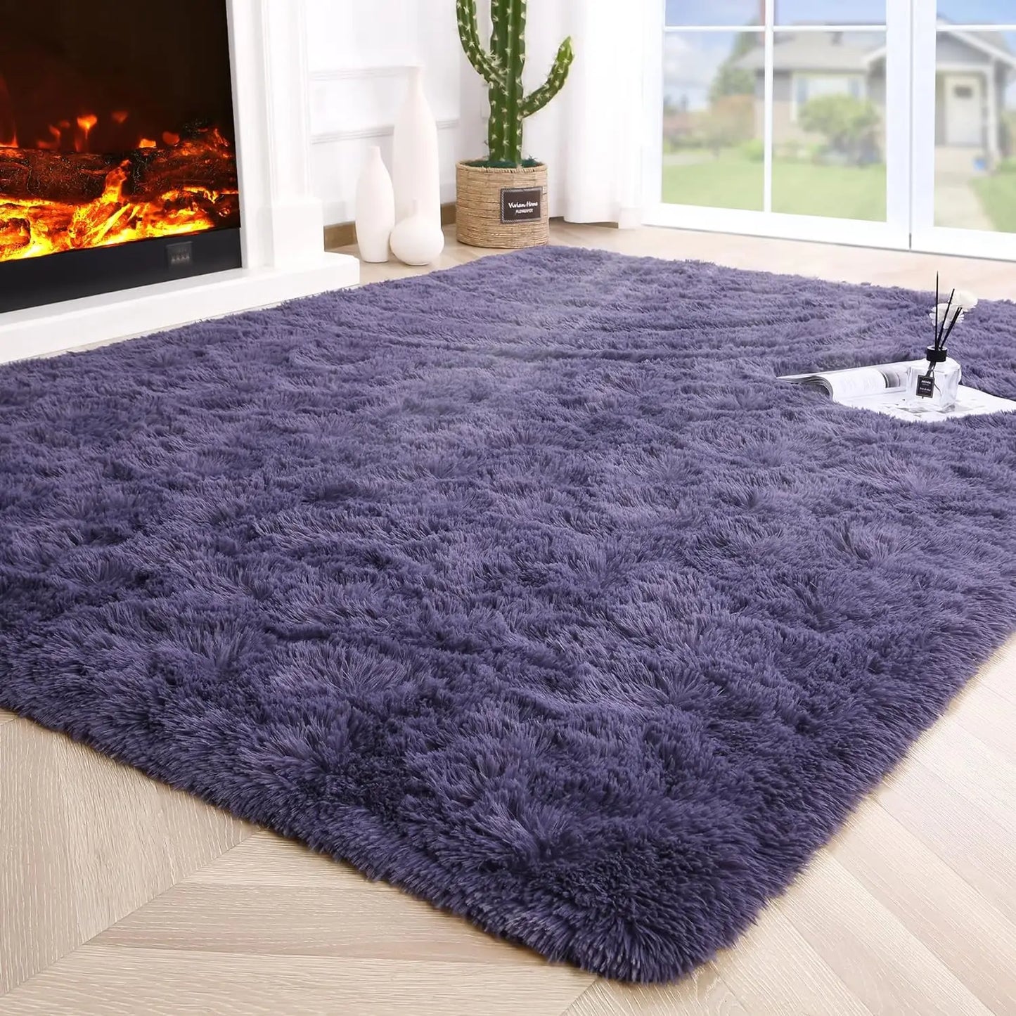 Fluffy Rugs for Bedroom Fuzzy Area Rugs for Living Room